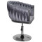 Стул Onder Mebli LOLA CH-Base Серый UC-901 Бархат-2-thumb