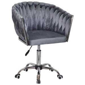 Стул Onder Mebli LOLA CH-OFFICE Серый UC-901 Бархат