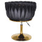 Стілець Onder Mebli LOLA GD-Base Чорний UC-904 Оксамит-3-thumb
