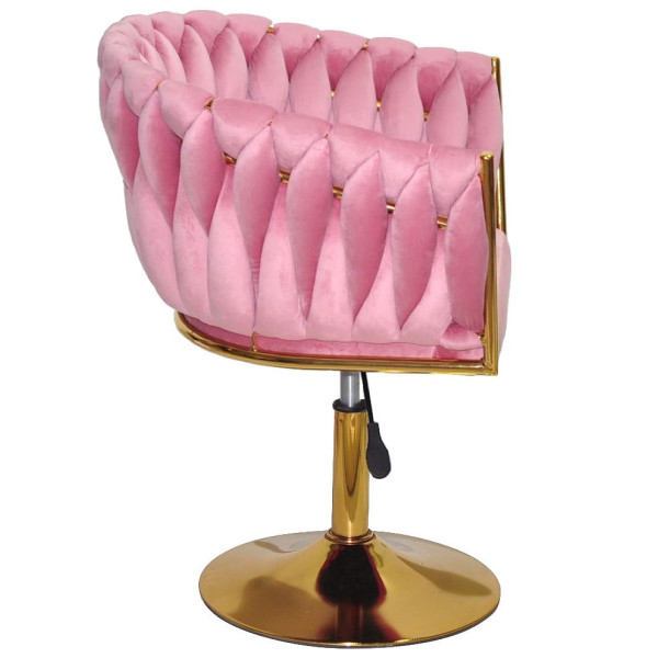 Стілець Onder Mebli LOLA GD-Base Фрез UC-906 Оксамит-2