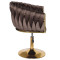 Стул Onder Mebli LOLA GD-Base Шоколад UC-908 Бархат-3-thumb