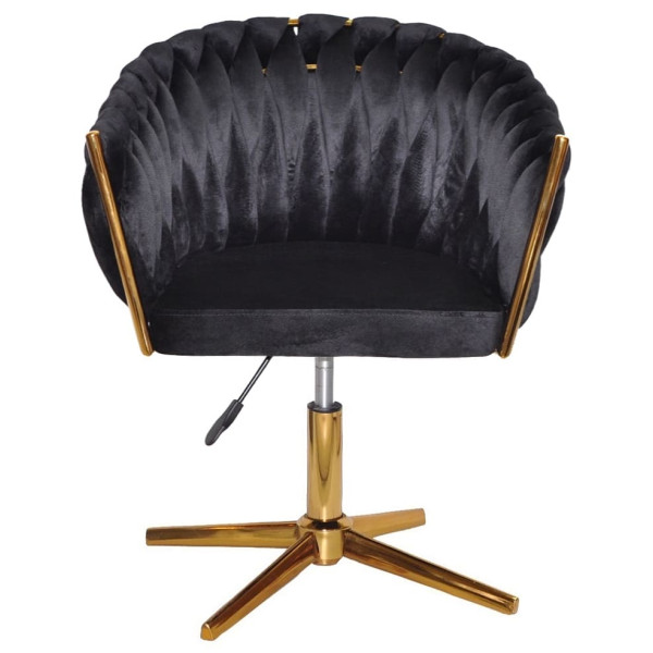 Стул Onder Mebli LOLA GD-Modern Base Черный UC-904 Бархат-2