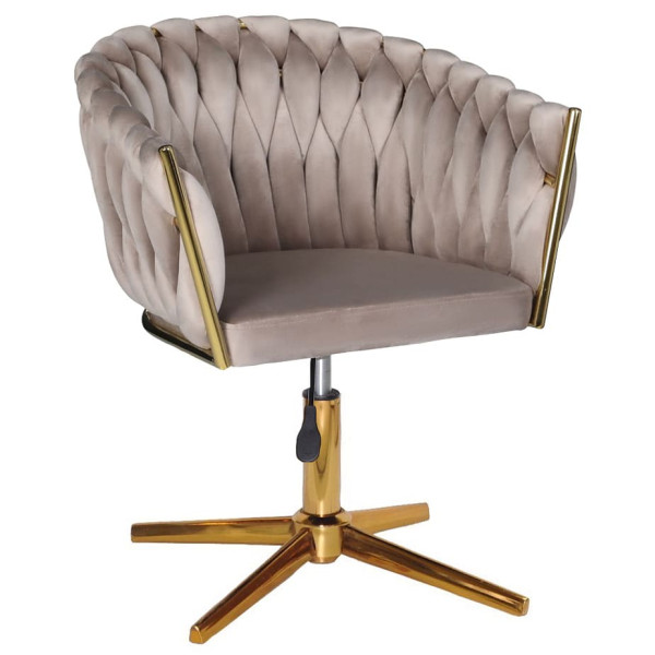 Стул Onder Mebli LOLA GD-Modern Base Кофе UC-912 Бархат-0