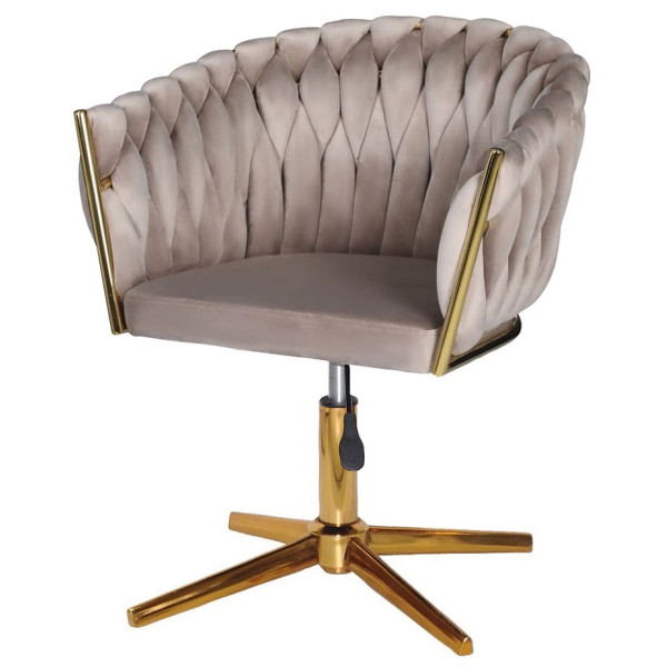 Стул Onder Mebli LOLA GD-Modern Base Кофе UC-912 Бархат-1