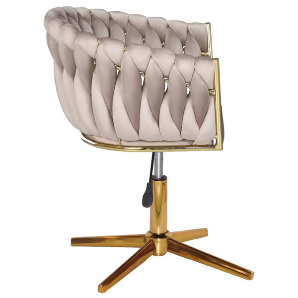 Стул Onder Mebli LOLA GD-Modern Base Кофе UC-912 Бархат-3