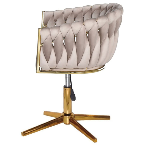 Стул Onder Mebli LOLA GD-Modern Base Кофе UC-912 Бархат-4