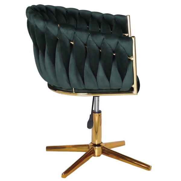 Стілець Onder Mebli LOLA GD-Modern Base Зелений UC-905 Оксамит-3