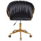 Стілець Onder Mebli LOLA GD-Modern OFFICE Чорний UC-904 Оксамит-1-thumb