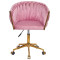 Стілець Onder Mebli LOLA GD-Modern OFFICE Фрез UC-906 Оксамит-1-thumb