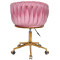 Стілець Onder Mebli LOLA GD-Modern OFFICE Фрез UC-906 Оксамит-3-thumb