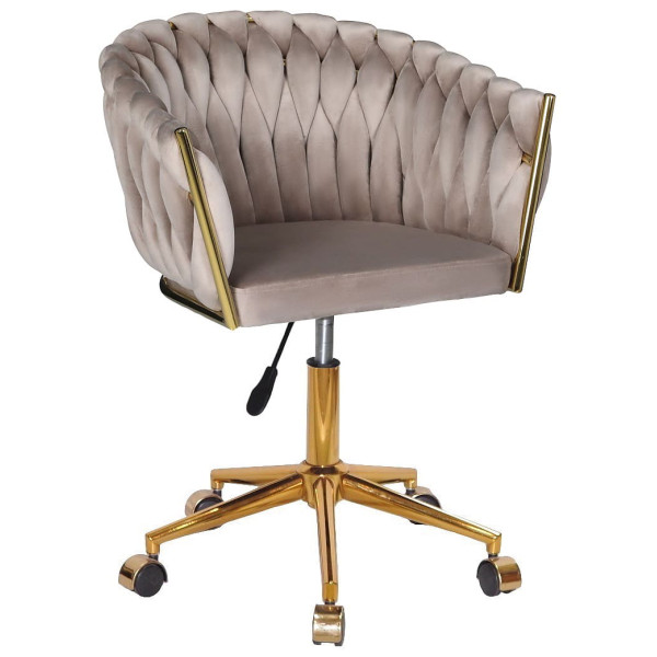 Стул Onder Mebli LOLA GD-Modern OFFICE Кофе UC-912 Бархат-0