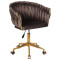 Стул Onder Mebli LOLA GD-Modern OFFICE Шоколад UC-908 Бархат-0-thumb