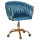 Стілець Onder Mebli LOLA GD-OFFICE Бірюзовий UC-919 Оксамит