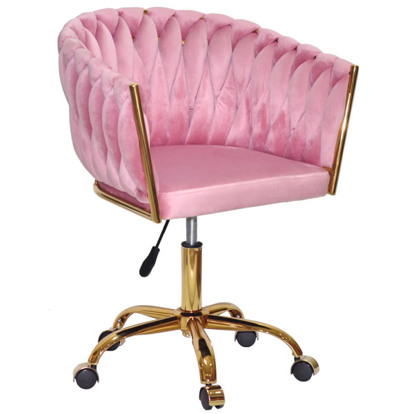 Стілець Onder Mebli LOLA GD-OFFICE Фрез UC-906 Оксамит-0