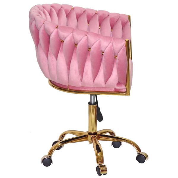 Стілець Onder Mebli LOLA GD-OFFICE Фрез UC-906 Оксамит-2