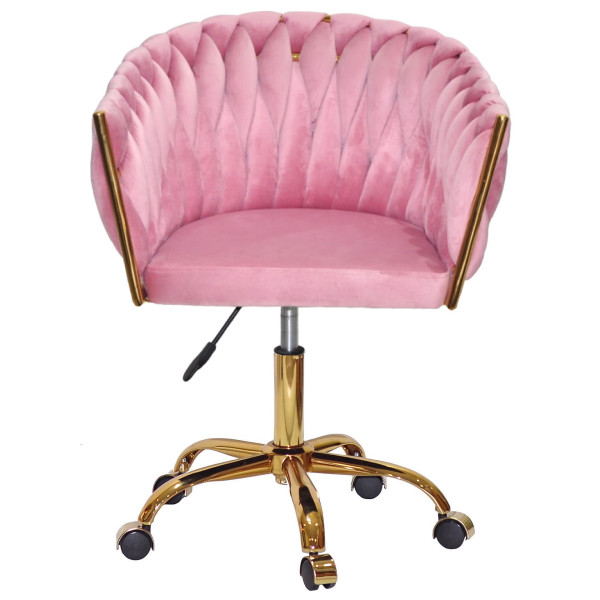 Стілець Onder Mebli LOLA GD-OFFICE Фрез UC-906 Оксамит-1