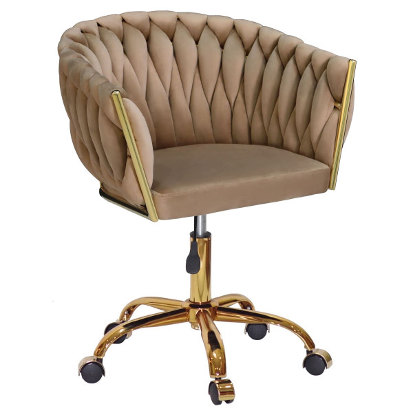 Стілець Onder Mebli LOLA GD-OFFICE Кемл UC-921 Оксамит-0