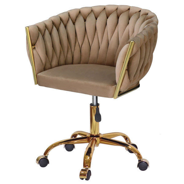 Стілець Onder Mebli LOLA GD-OFFICE Кемл UC-921 Оксамит-1