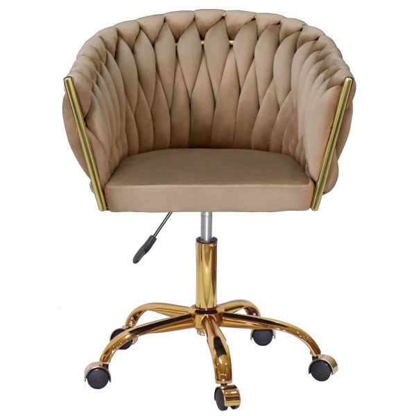 Стілець Onder Mebli LOLA GD-OFFICE Кемл UC-921 Оксамит-2