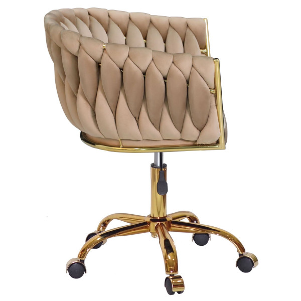 Стілець Onder Mebli LOLA GD-OFFICE Кемл UC-921 Оксамит-3