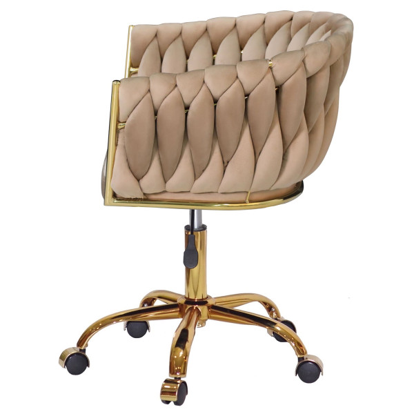 Стілець Onder Mebli LOLA GD-OFFICE Кемл UC-921 Оксамит-4