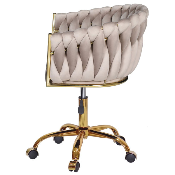 Стул Onder Mebli LOLA GD-OFFICE Кофе UC-912 Бархат-4