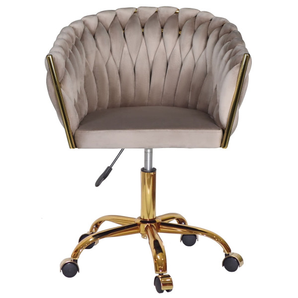 Стул Onder Mebli LOLA GD-OFFICE Кофе UC-912 Бархат-2