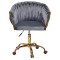 Стілець Onder Mebli LOLA GD-OFFICE Сірий UC-901 Оксамит-1-thumb
