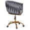 Стілець Onder Mebli LOLA GD-OFFICE Сірий UC-901 Оксамит-2-thumb