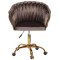 Стул Onder Mebli LOLA GD-OFFICE Шоколад UC-908 Бархат-2-thumb