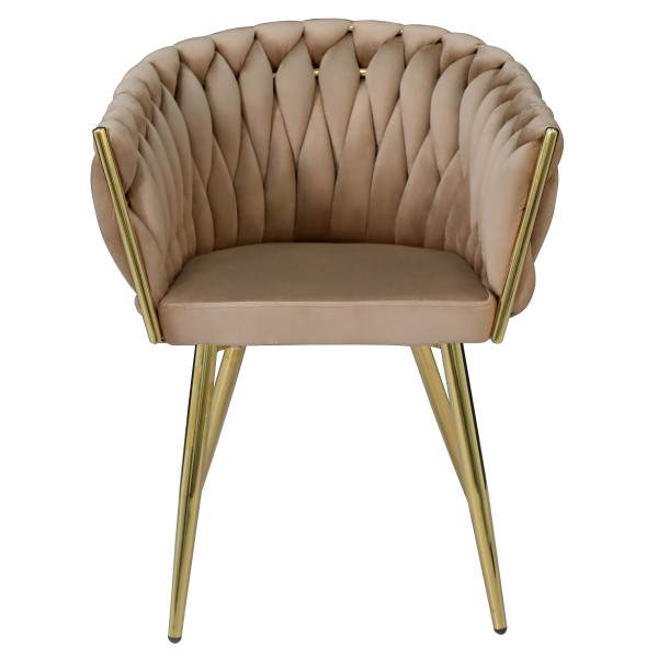 Стілець Onder Mebli LOLA GD Кемл UC-921 Оксамит-2