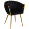 Стілець Onder Mebli LOLA YLWM Чорний UC-904 Оксамит-0-thumb