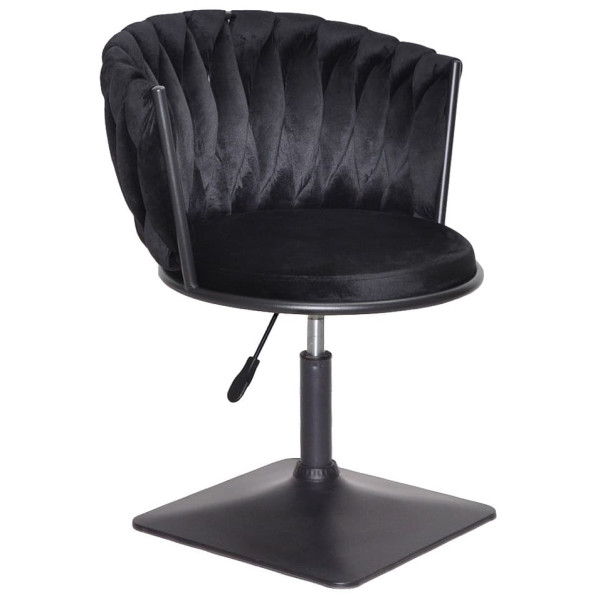 Стул Onder Mebli MILA 4-BK-Base Черный UC-904 Бархат-0