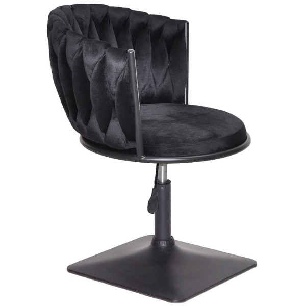 Стул Onder Mebli MILA 4-BK-Base Черный UC-904 Бархат-2