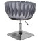 Стул Onder Mebli MILA 4-CH-Base Серый UC-901 Бархат-3-thumb