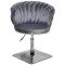 Стул Onder Mebli MILA 4-CH-Base Серый UC-901 Бархат-1-thumb