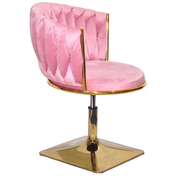 Стілець Onder Mebli MILA 4-GD-Base Фрез UC-906 Оксамит-2