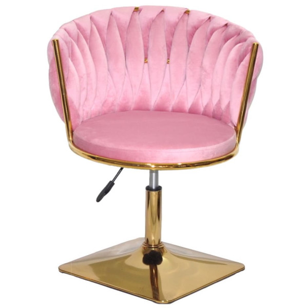 Стілець Onder Mebli MILA 4-GD-Base Фрез UC-906 Оксамит-1