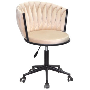 Стул Onder Mebli MILA BK-Modern OFFICE Бежевый UC-902 Бархат