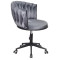 Стілець Onder Mebli MILA BK-Modern OFFICE Сірий UC-901 Оксамит-2-thumb