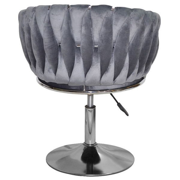 Стул Onder Mebli MILA CH-Base Серый UC-901 Бархат-3
