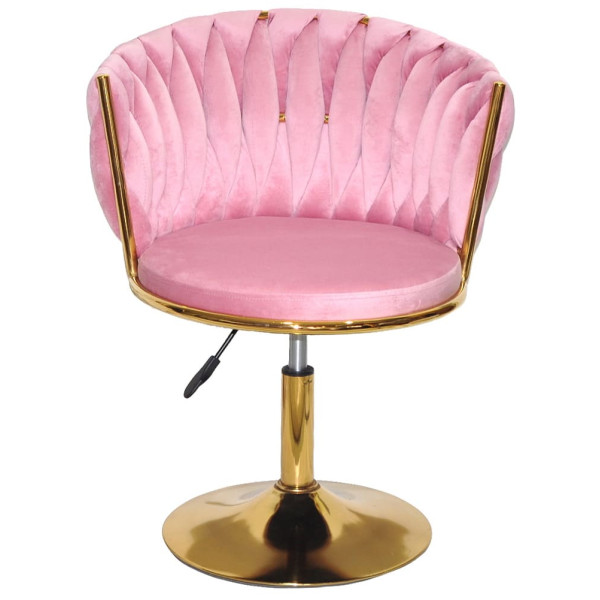 Стілець Onder Mebli MILA GD-Base Фрез UC-906 Оксамит-1