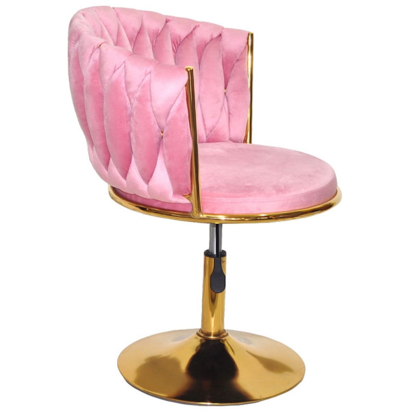 Стілець Onder Mebli MILA GD-Base Фрез UC-906 Оксамит-2