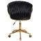 Стул Onder Mebli MILA GD-Modern OFFICE Черный UC-904 Бархат-1-thumb