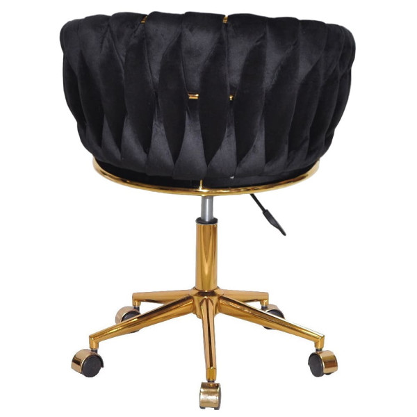 Стілець Onder Mebli MILA GD-Modern OFFICE Чорний UC-904 Оксамит-3