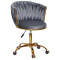 Стул Onder Mebli MILA GD-OFFICE Серый UC-901 Бархат-0-thumb