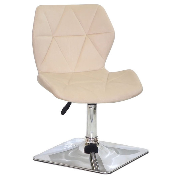 Стілець Onder Mebli Torino 4-CH-BASE Бежевий B-1032 Оксамит-0