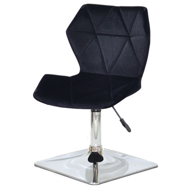 Стул Onder Mebli Torino 4-CH-BASE Черный B-1011 Бархат-1