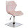 Стул Onder Mebli Torino 4-CH-BASE Розовый B-1021 Бархат