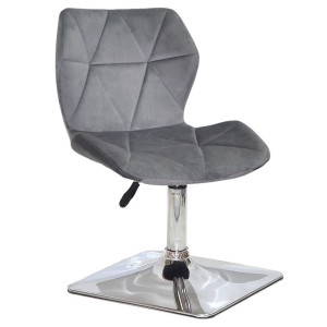 Стул Onder Mebli Torino 4-CH-BASE Серый B-1034 Бархат
